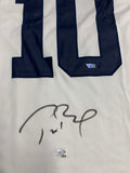 Tom Brady Autographed Michigan Wolverines Jordan Brand Football Jersey Fanatics