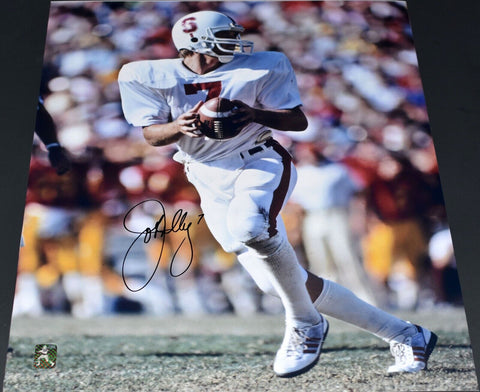 JOHN ELWAY AUTOGRAPHED STANFORD CARDINAL 16x20 PHOTO ELWAY HOLO