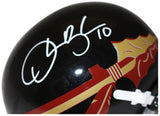 Derrick Brooks Signed Florida State Seminoles Black Schutt Mini Helmet BAS 36904