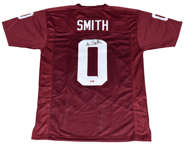 AINIAS SMITH AUTOGRAPHED TEXAS A&M AGGIES #0 MAROON JERSEY COA