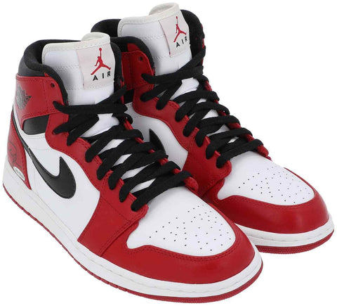 Michael Jordan Chicago Bulls Signed Nike Air Jordan 1 Retro High Sneaker BAS+UDA