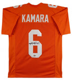 Alvin Kamara Signed Tennessee Volunteers Jersey (Beckett) New Orleans Saints RB