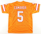 Jake Camarda Signed Tampa Bay Buccaneers Jersey "Keeping It Inside The 20" (JSA)