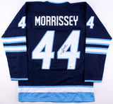 Josh Morrissey Signed Jets Jersey (Beckett COA) Playing career 2013-present