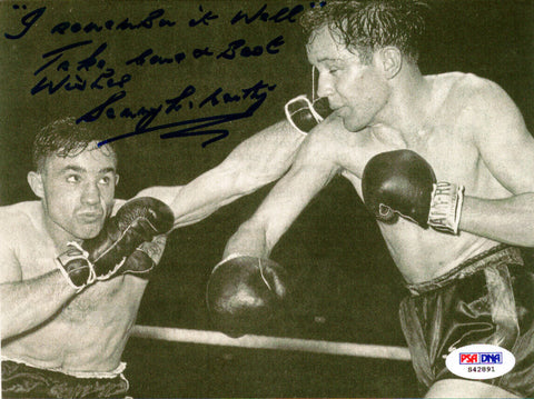 Sammy McCarthy Autographed Signed 5x8 Photo PSA/DNA #S42891