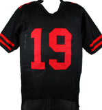 Deebo Samuel Autographed Black Pro Style Jersey- JSA *Black