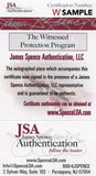 Jason Varitek Autographed MLB Signed Baseball JSA COA With UV Display Case