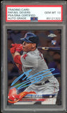 2018 Topps Chrome #25 Rafael Devers RC Rookie Red Sox PSA/DNA Auto GEM MINT 10