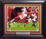 Sean Taylor Autographed Framed 16x20 Photo Washington Redskins Beckett #AC85141