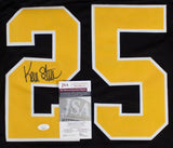 Kevin Stevens Signed Penguins Jersey (JSA COA) Pittsburgh 2xStanley Cup Champion