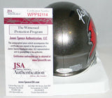 RONALD JONES II AUTOGRAPHED TAMPA BAY BUCS BUCCANEERS SPEED MINI HELMET JSA