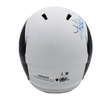 Kurt Warner Signed Los Angeles Rams Speed Full Size AMP NFL Helmet