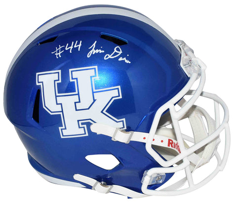 JAMIN DAVIS AUTOGRAPHED KENTUCKY WILDCATS FULL SIZE SPEED HELMET BECKETT