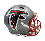 Kyle Pitts Signed Atlanta Falcons Speed Full Size Flash NFL Helmet