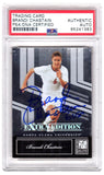 Brandi Chastain Signed 2007 Donruss Elite Soccer Card #81 w/USA - (PSA Slabbed)