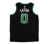 Jayson Tatum Signed Boston Celtics Jordan Brand Statement Edition Black Jersey