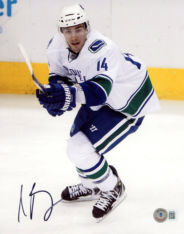 Alexandre Burrows Autographed Vancouver Canucks 8x10 Photo BAS 46285