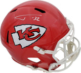 TYRANN MATHIEU AUTOGRAPHED CHIEFS FULL SIZE SPEED REPLICA HELMET BECKETT 185751