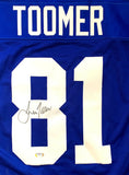 AMANI TOOMER SIGNED AUTOGRAPHED CUSTOM PRO STYLE JERSEY PSA COA #9A19482