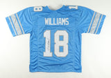 Jameson Williams Signed Detroit Lions Jersey (JSA COA) Training Camp Jersey #