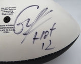 Cortez Kennedy Autographed Logo Football Seahawks "HOF 12" Beckett QR #BM37179