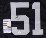 Malcolm Koonce Signed Vegas Raiders Jersey (JSA COA) 2021 3rd Rd Pk Unv Buffalo