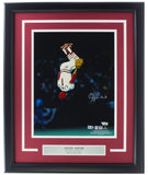 Ozzie Smith Signed Framed St. Louis Cardinals 11x14 Flip Photo Fanatics MLB