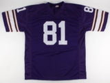 Carl Eller Signed Vikings Jersey Inscribed "HOF 04" (CAS Holo) 1969 NFL Champion