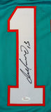 Dan Marino Autographed Teal Pro Style Jersey- JSA Witnessed Auth