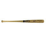 Wander Franco Signed Tampa Bay Devil Rays Rawlings Big Stick Blonde MLB Bat