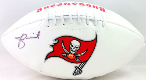 Jameis Winston Autographed Tampa Bay Buccaneers Logo Football- JSA Witnessed