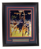 Charles Barkley Signed Framed 11x14 Houston Rockets Photo JSA AG80334