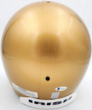 TIM BROWN AUTOGRAPHED SIGNED NOTRE DAME FULL SIZE REPLICA HELMET BECKETT 189389