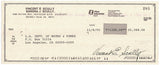 Vin Scully Signed 11/8/1990 First Interstate Bank Check 38955