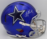 Troy Aikman Autographed Flash Full Size Authentic Helmet Cowboys Beckett WN43705