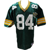 Sterling Sharpe Signed Green Bay Packers Russell 48 Green Jersey BAS 48496