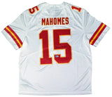 PATRICK MAHOMES AUTOGRAPHED KANSAS CITY CHIEFS WHITE NIKE LIMITED JERSEY BECKETT