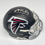 MICHAEL PENIX JR. SIGNED AUTOGRAPHED ATLANTA FALCONS MINI HELMET BECKETT