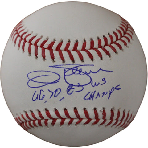 Jim Palmer Signed Baltimore Orioles OML Baseball 60 70 83 WS Champs BAS 44486