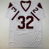 Autographed/Signed OJ O.J. Simpson USC White Football Jersey JSA COA