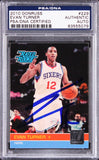 76ers Evan Turner Authentic Signed 2010 Donruss #229 Card PSA/DNA Slabbed