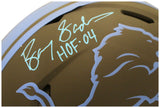 Barry Sanders Autographed FS Eclipse Speed Authentic Lions Helmet HOF JSA 36013