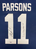 Micah Parsons Autographed "Linebacker U" Nittany Lions Game Jersey Fanatics