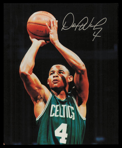 David Wesley Autographed Signed 8x10 Photo Boston Celtics SKU #237782