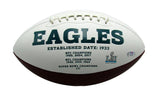 Darius Slay Autographed Eagles Logo Football PSA/DNA