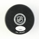 Bernie Federko Signed St Louis Blues Logo Hockey Puck (JSA COA)