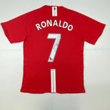 Autographed/Signed Cristiano Ronaldo Manchester United 2008 Jersey BAS COA/LOA