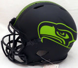 RUSSELL WILSON AUTO SEAHAWKS ECLIPSE AUTH HELMET LET RUSS COOK! BECKETT 182234