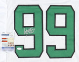 Will Mcdonald IV Signed Jets Jersey (JSA COA) New York 2023 1st Rnd Pck/ Def End