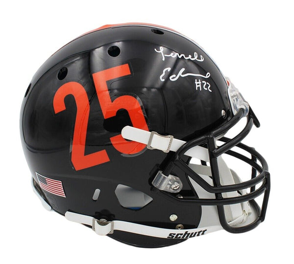 Terrell Edmunds Signed Virginia Tech Hokies Schutt Authentic Black NCAA Helmet